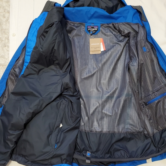 Patagonia Mens 3 in 1 Snowshot Jacket Blue XLarge NWT - Picture 4 of 15